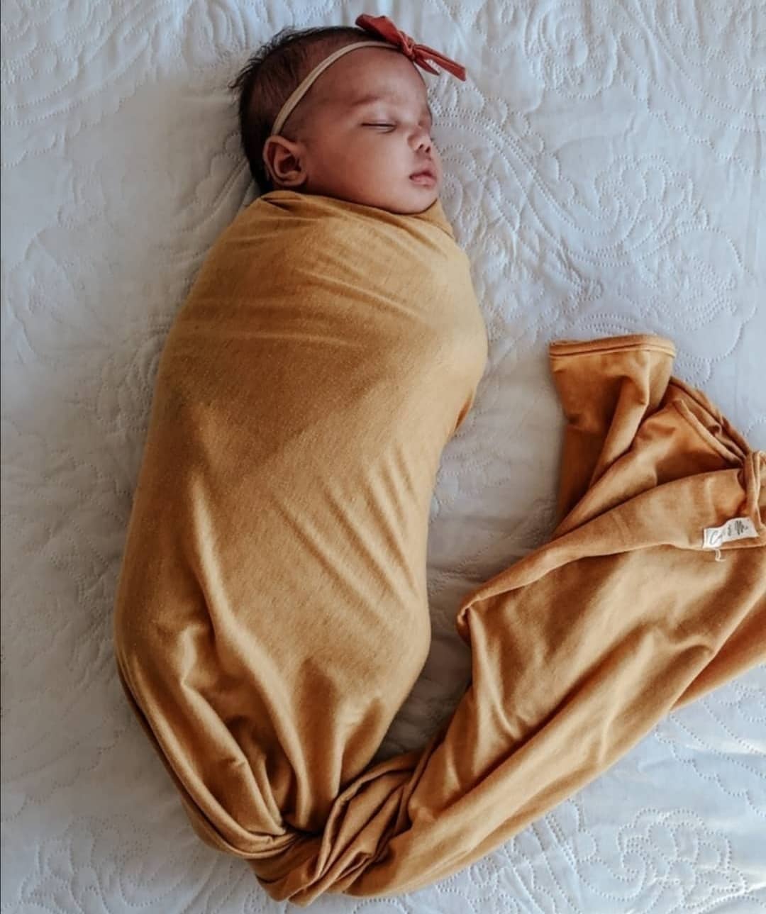 Stretch Swaddle Set + Beanie