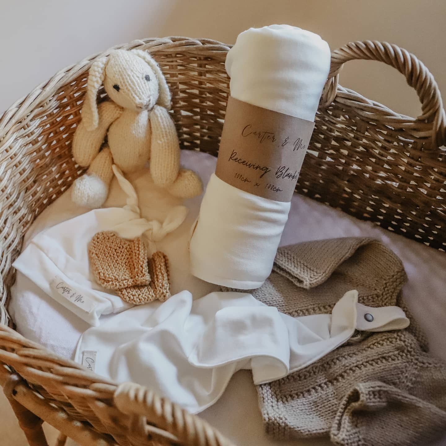Newborn Gift Bundle | Knotted Tie Gown