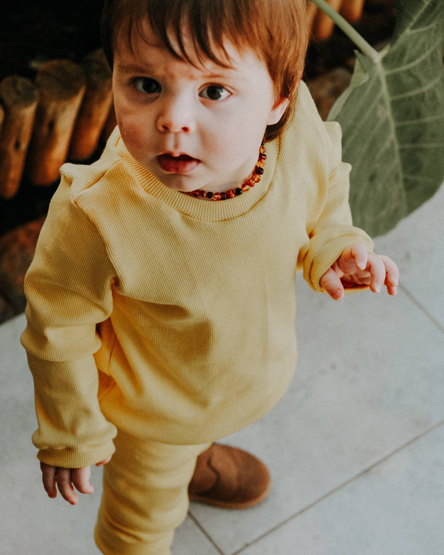 Toddler + Kids Ribbed Tracksuit Set