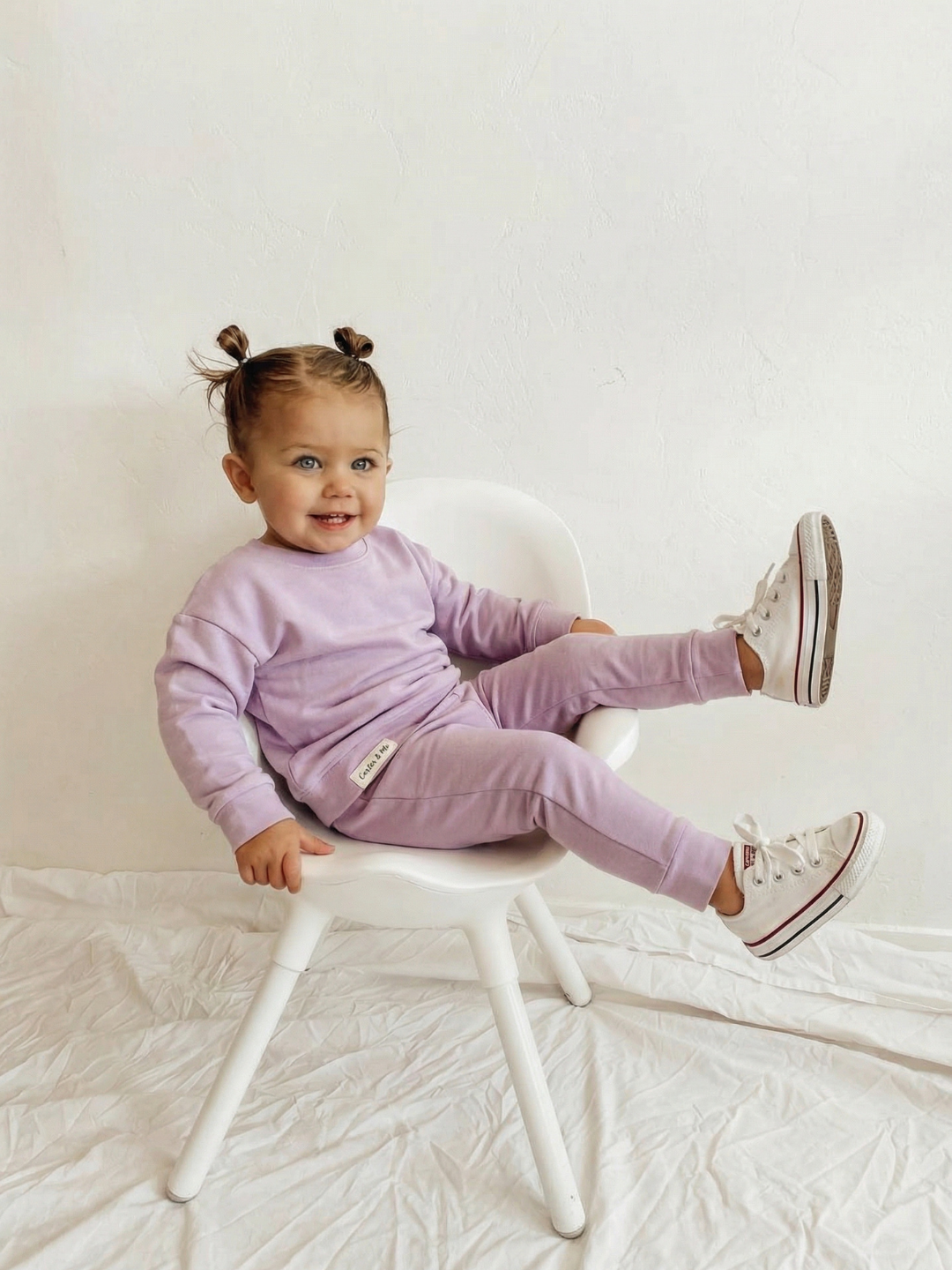 Toddler + Kids - Ribbed Tracksuit Set