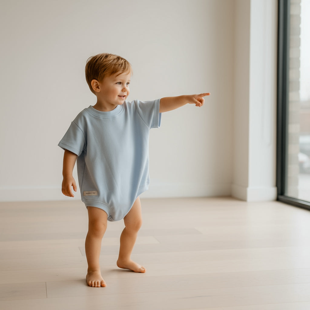 Baby Oversized-Tee Romper
