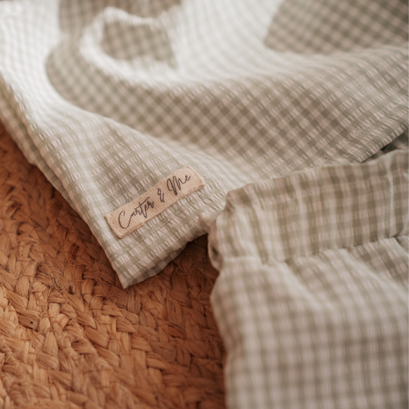 Gingham Strappy Top