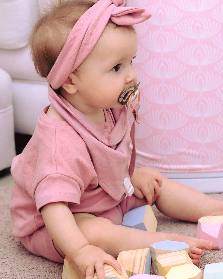 Solid Cotton Bandana Bib