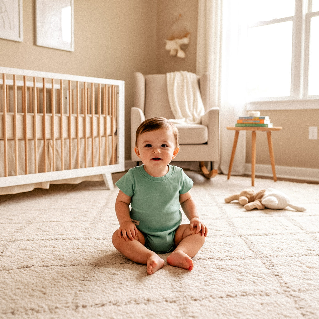 3-6 Months Dusty Pink Classic Baby Grow (In-Stock)