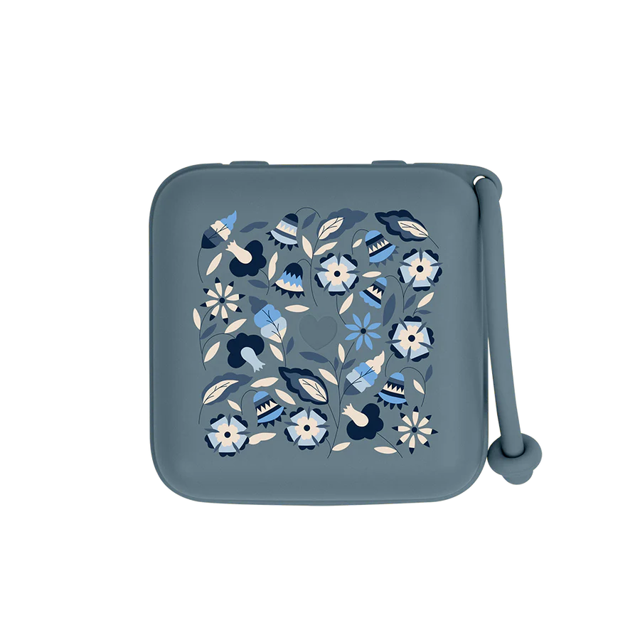 BIBS Pacifier Box - Petrol Liberty