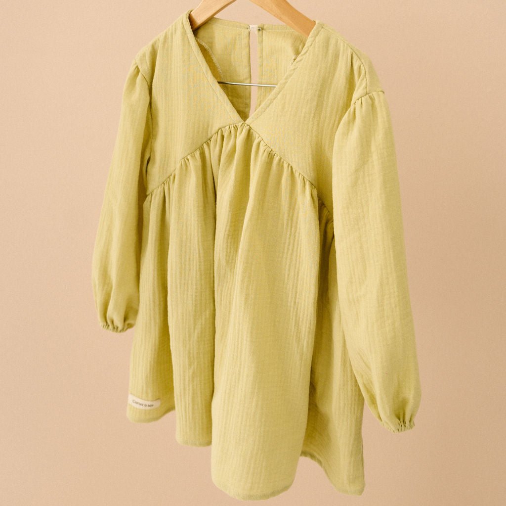 Toddler + Kids Puff Sleeve Dress (Sale)