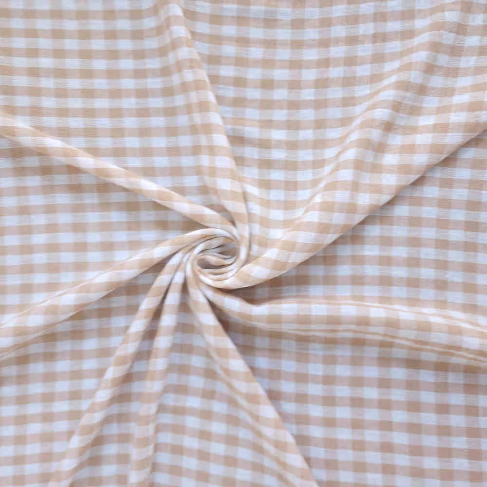 Gingham Strappy Top and Matching Shorts