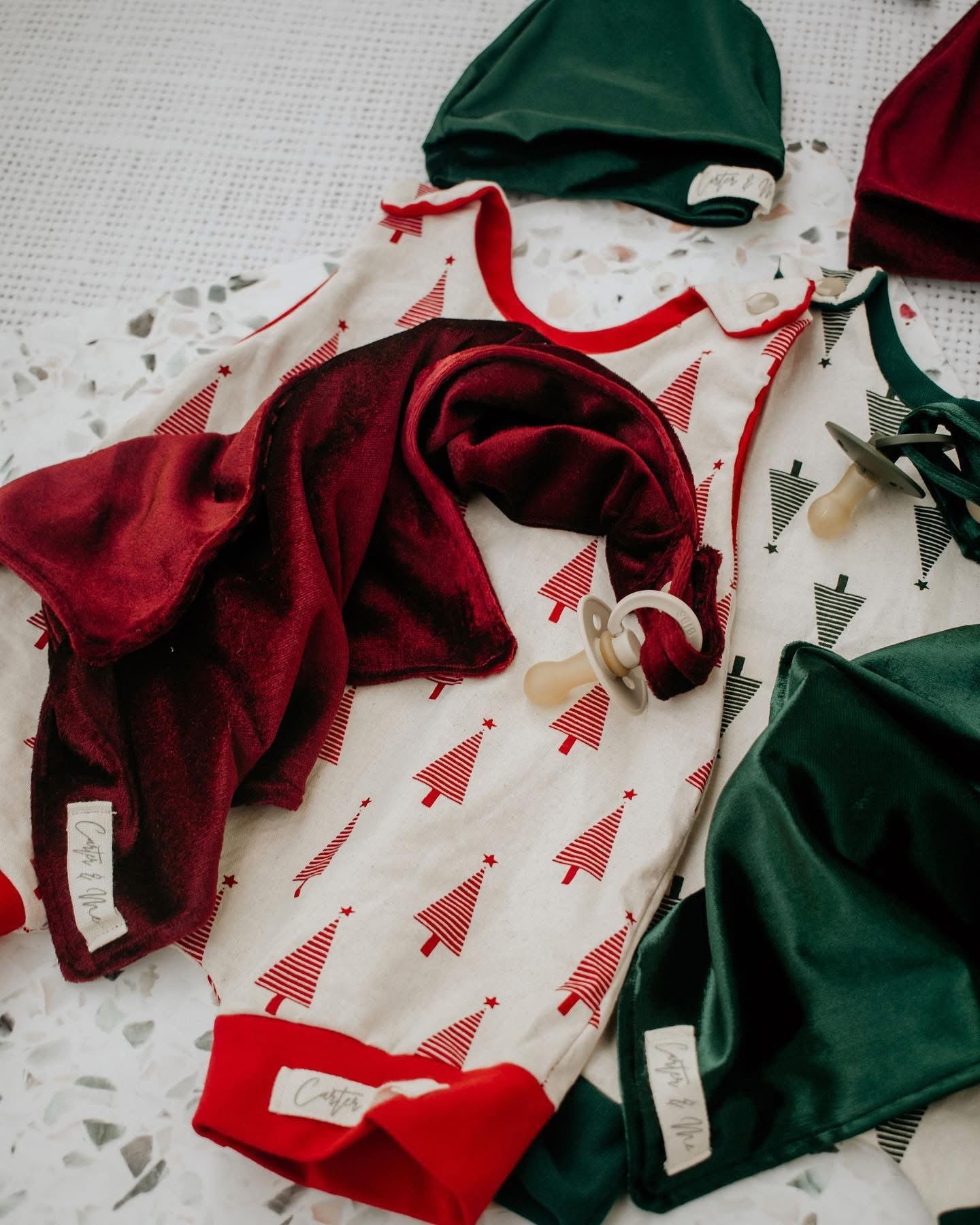 Christmas Tree Summer Harem Romper