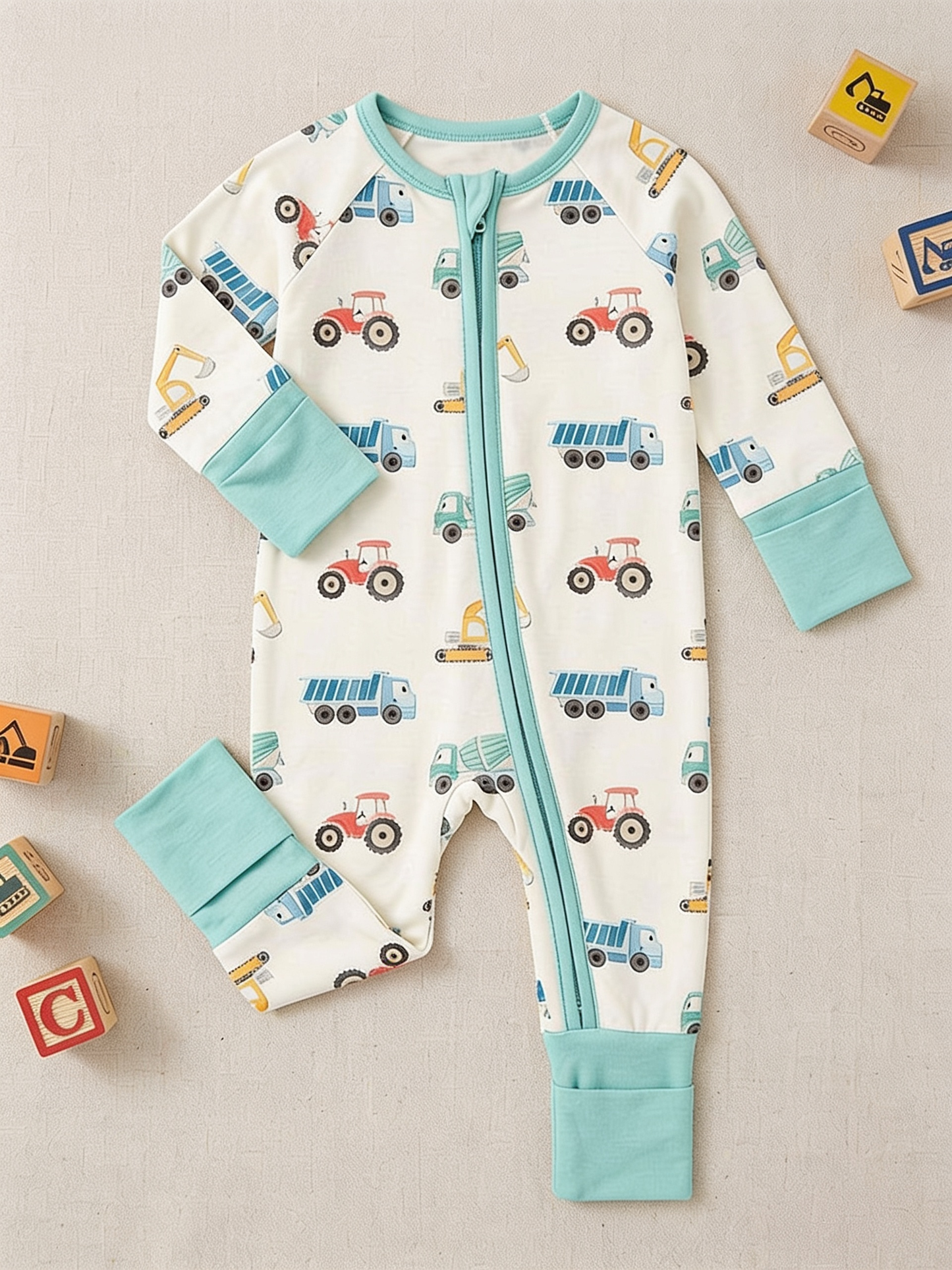 Baby - Sleep & Play Romper - Transport