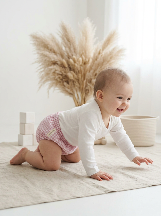 Baby Gingham Bummies