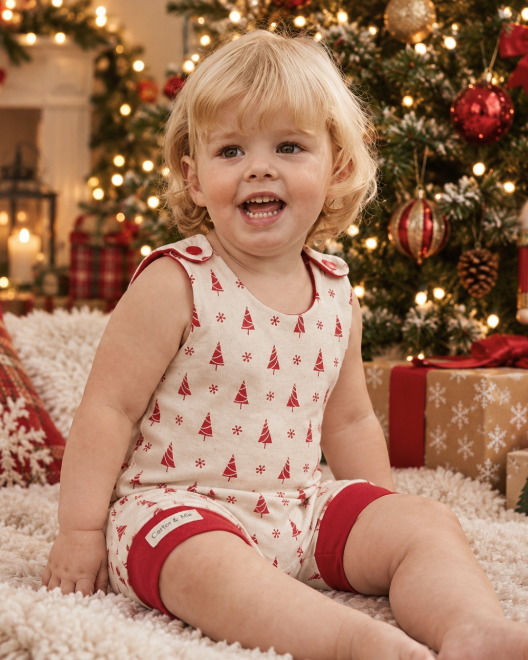 Christmas Summer Romper