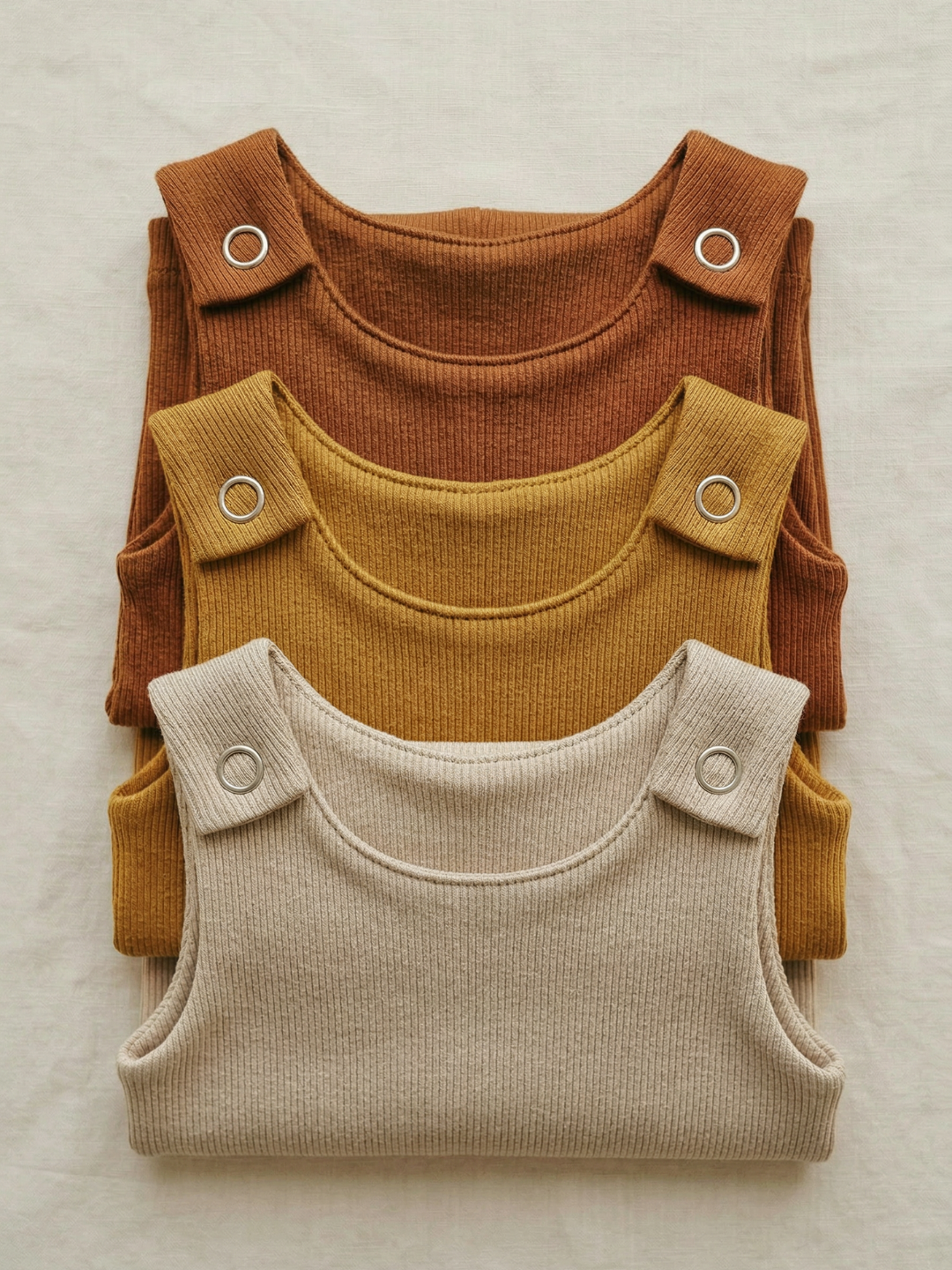 Toddler + Kids - Ribbed Harem Romper