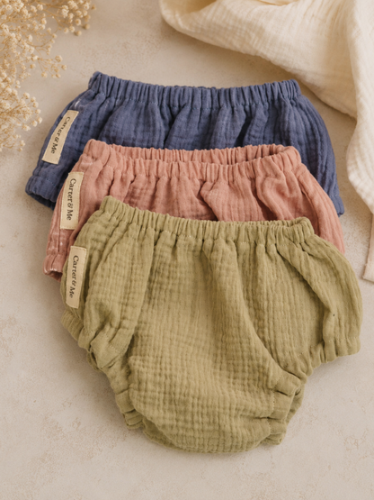 Baby - Muslin Bummies (Set of 3)