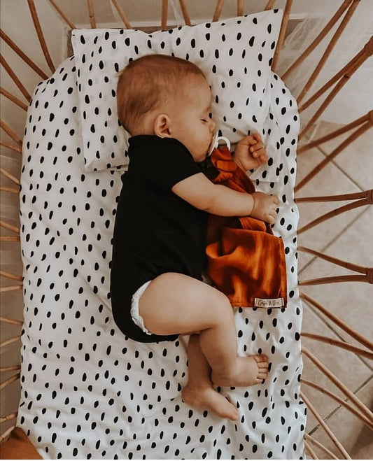 Solid Cotton Pacifier Blankie