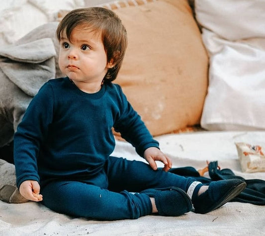 Baby Ribbed Tracksuit Set