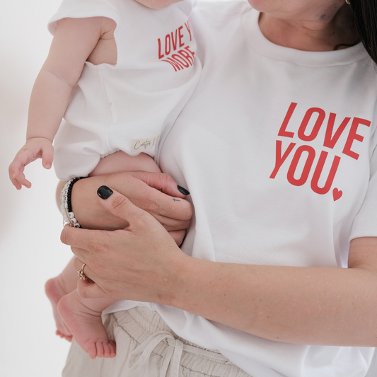 Ladies "Love You" Valentines Day Tee