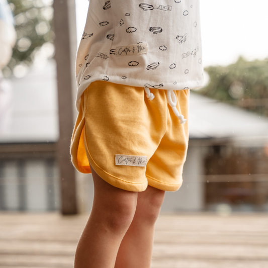 Toddler + Kids Cotton Retro Shorts