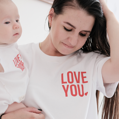 Ladies "Love You" Valentines Day Tee