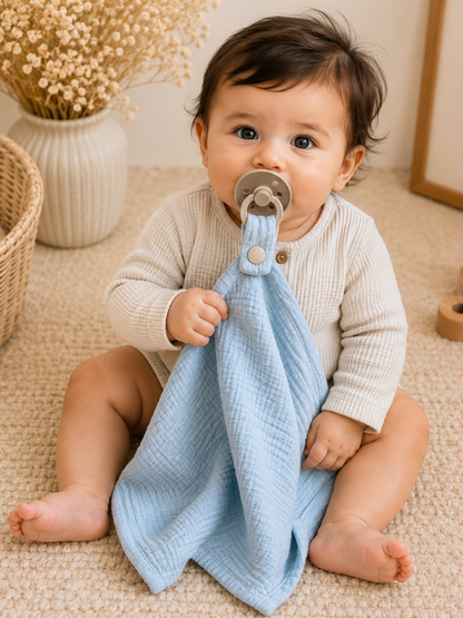 Muslin Pacifier Blankie