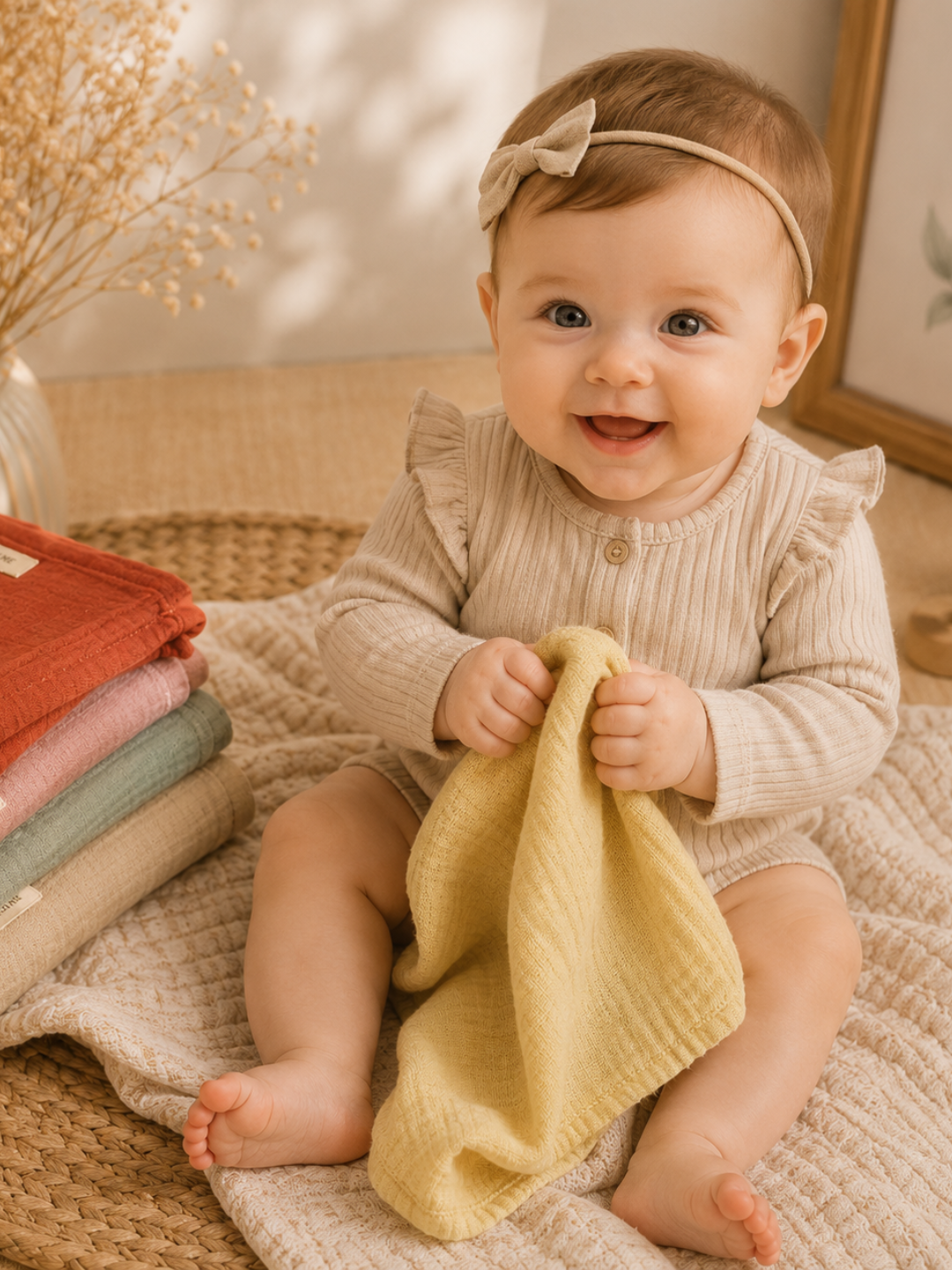 Muslin Pacifier Blankie