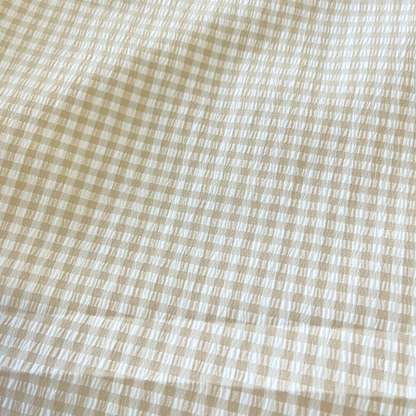 Gingham Strappy Top