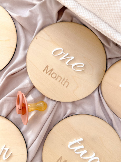 Baby Milestone Disc Set – Gender Neutral