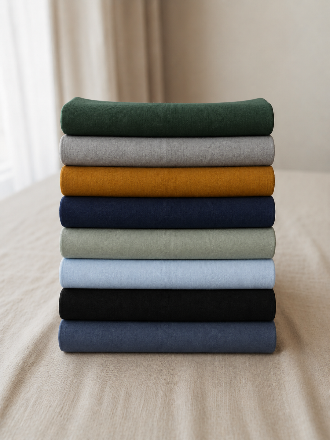 Baby - Solid Cotton Knotted Sleeper + Beanie
