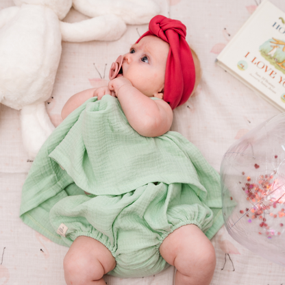 Baby Muslin Sunshine Dress & Bloomers