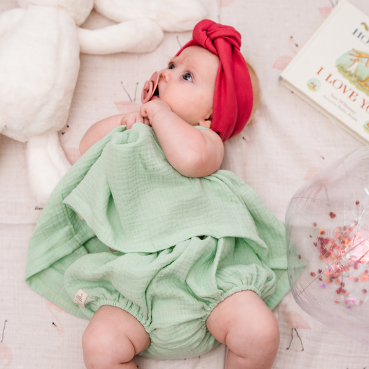 Baby Muslin Sunshine Dress & Bloomers