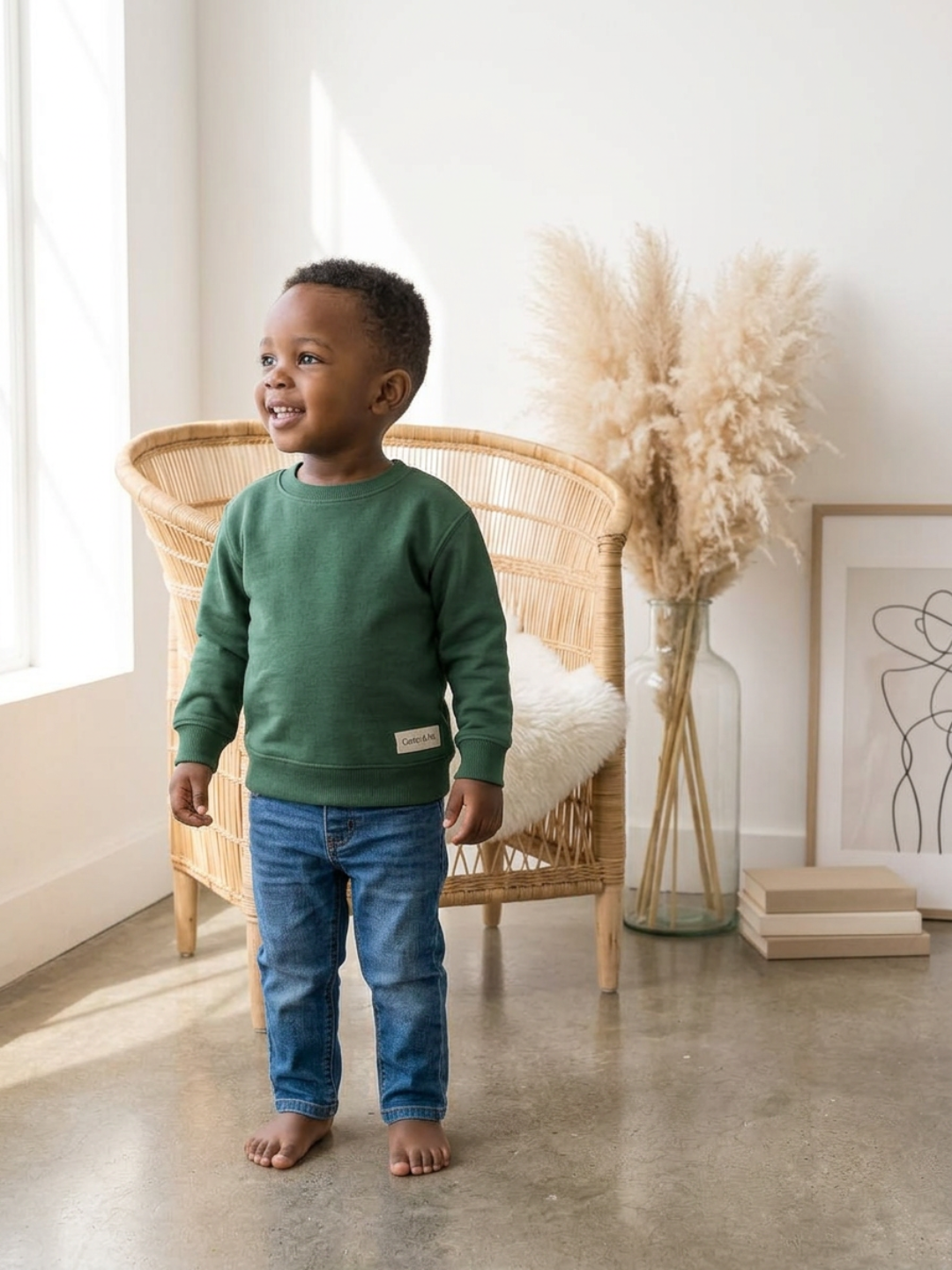 Toddler + Kids - Oversized Sweatshirt