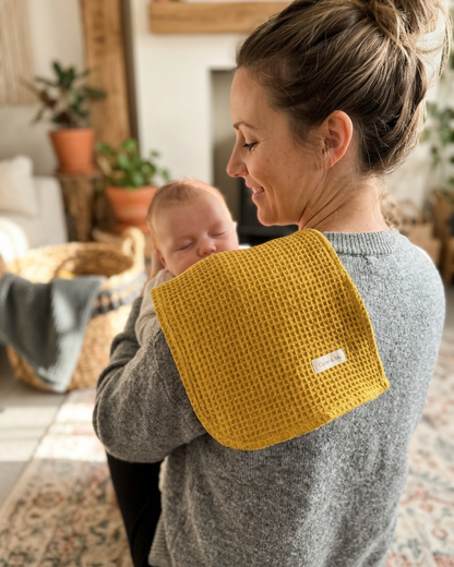 Waffle Burp Cloth