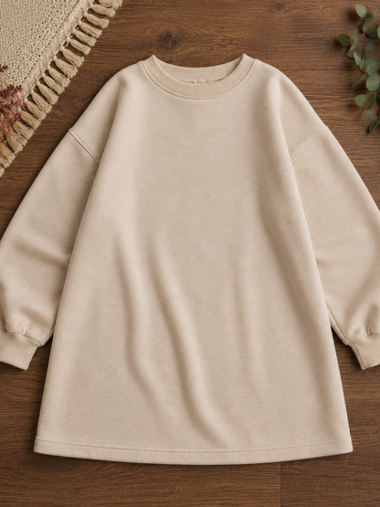 Toddler + Kids - Oversized Sweatshirt Dress