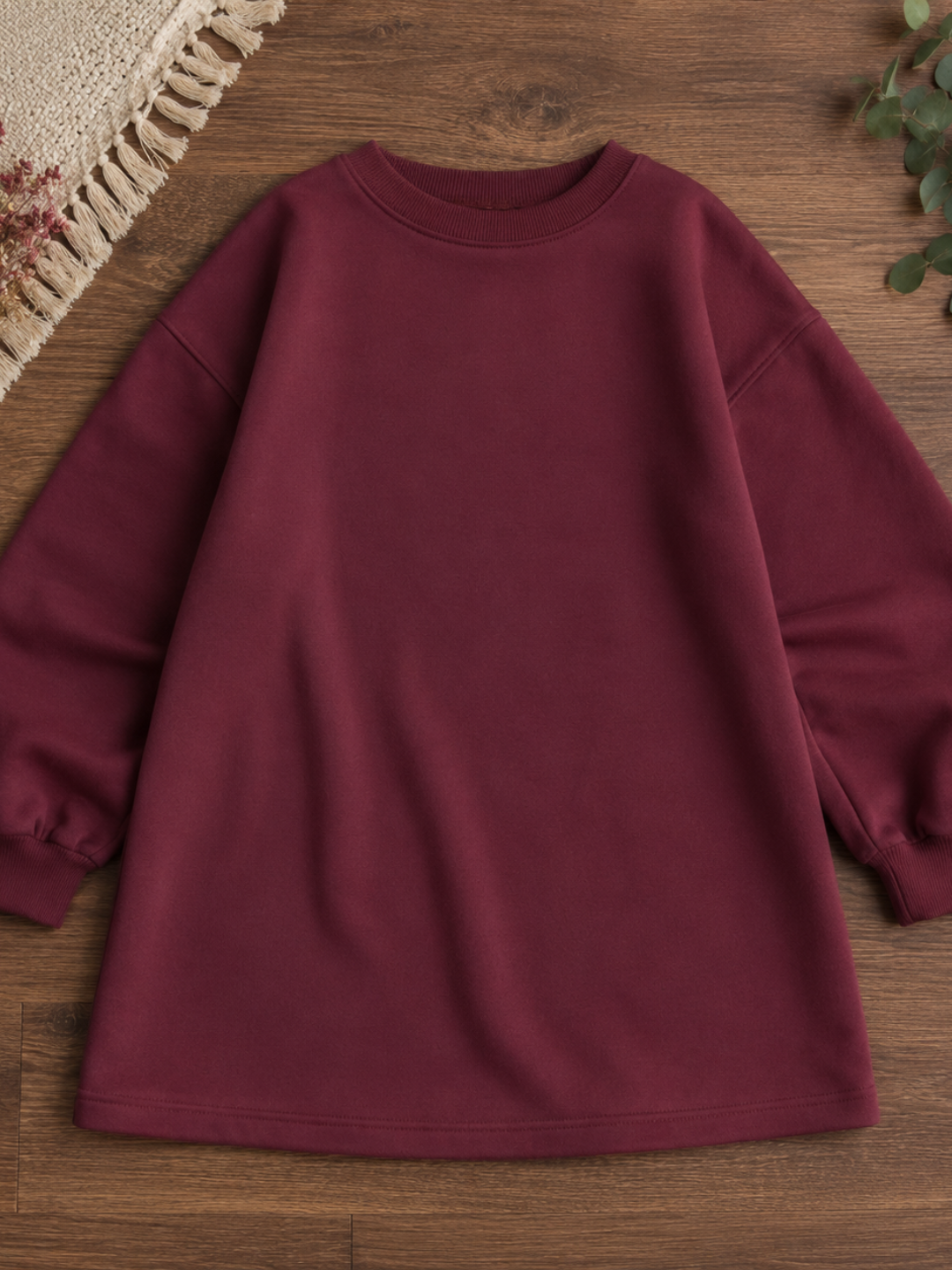Toddler + Kids - Oversized Sweatshirt Dress