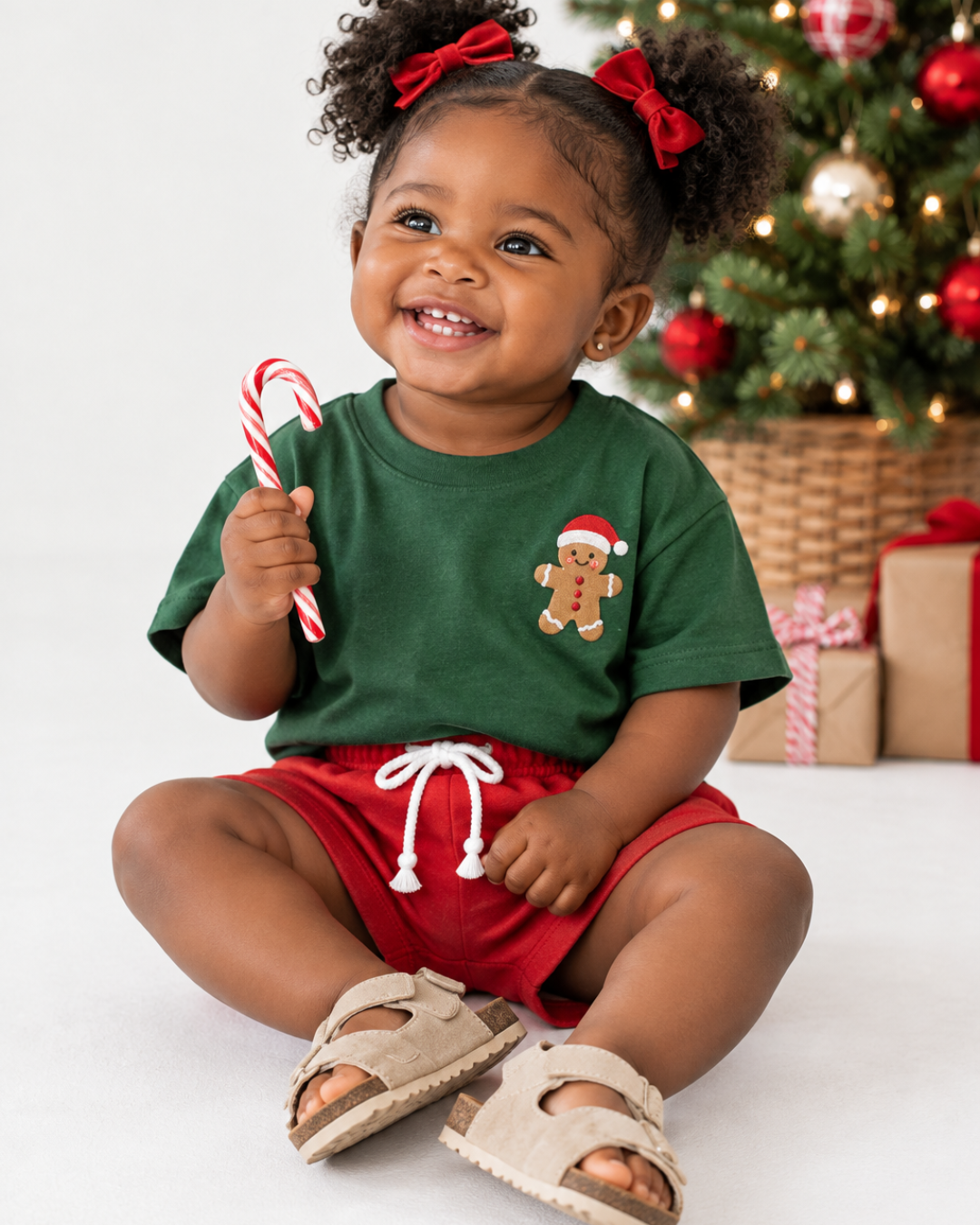 Christmas Coral Cove Tee + Harbour Shorts