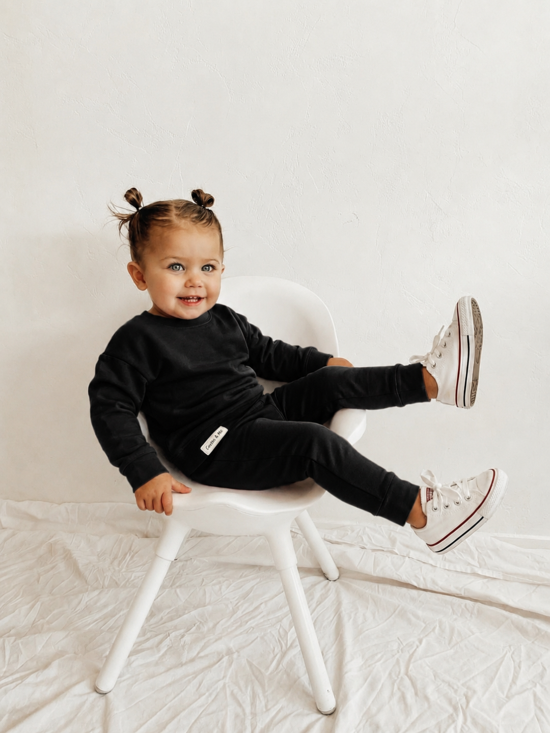 Toddler + Kids - Ribbed Tracksuit Set