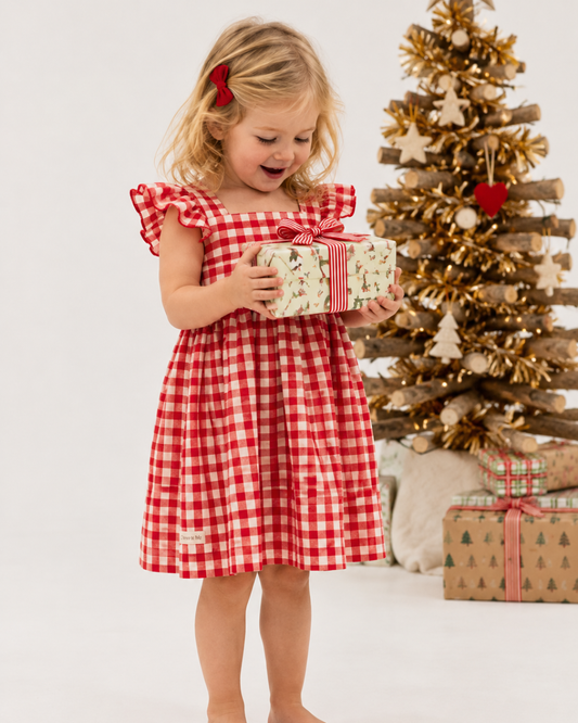Festive Frill Dress