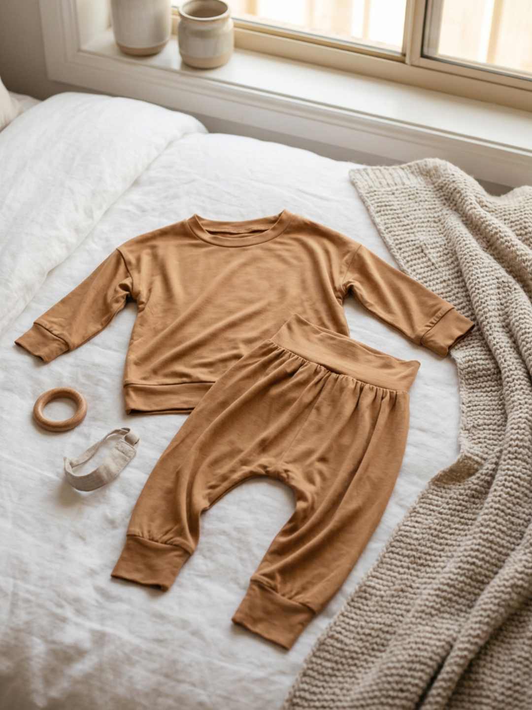 Baby - Sleep & Play Set (In Stock) - Sand Beige