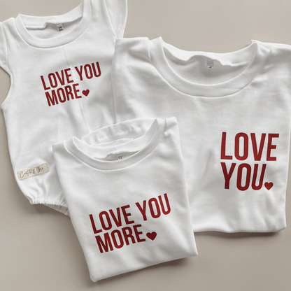 Ladies "Love You" Valentines Day Tee