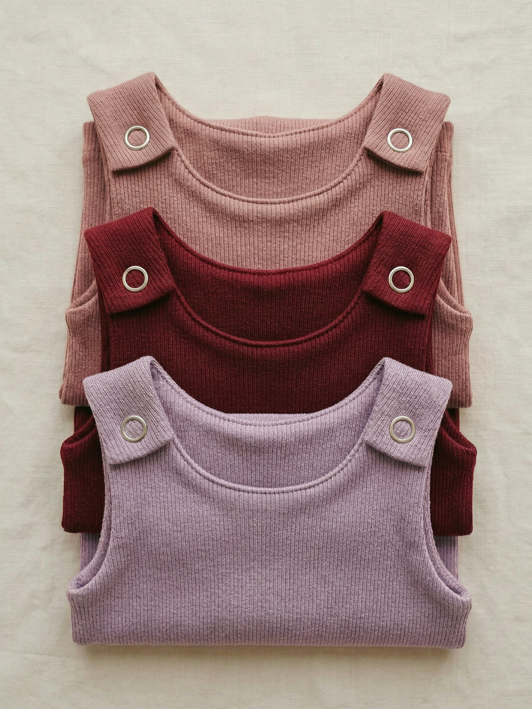 Toddler + Kids - Ribbed Harem Romper