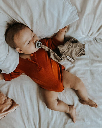 Solid Cotton Pacifier Blankie