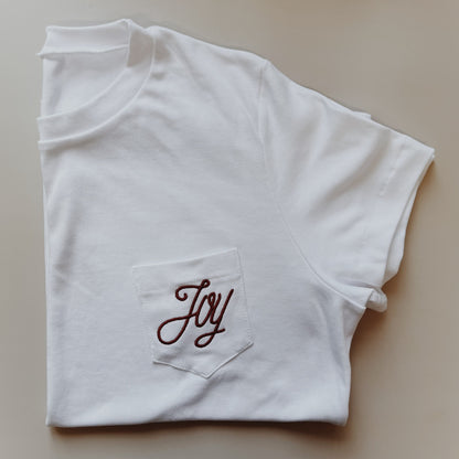 Ladies "Joy" Christmas Tee