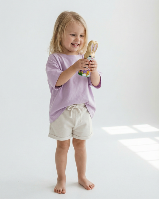 Easter Plain Oversized Tee