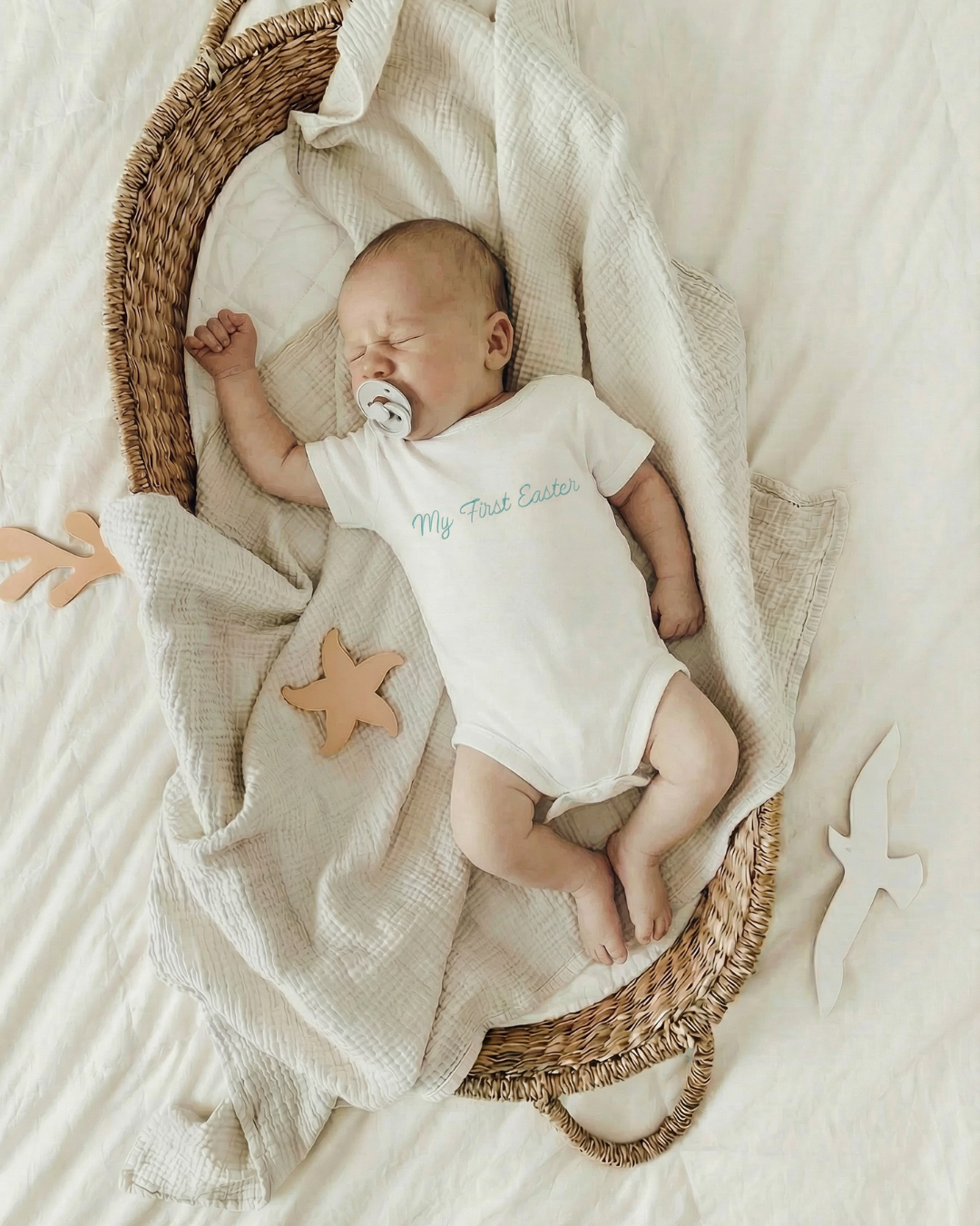 "My First Easter" Babygrow + Bummies Set