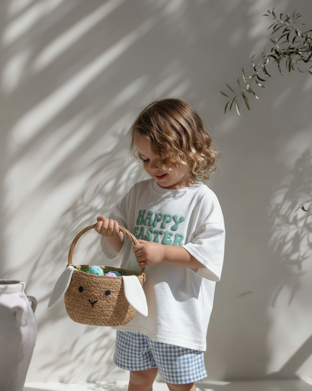 Happy Easter Shorts and Tee Set