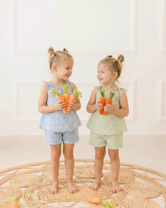 Easter Strappy Gingham Set