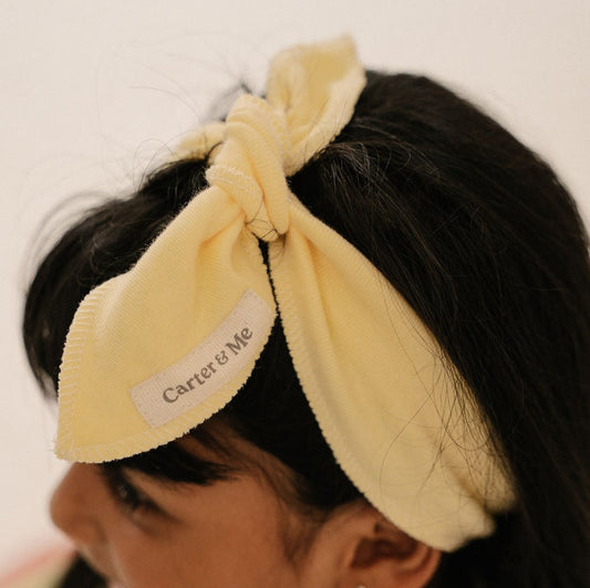 Solid Cotton Headbow