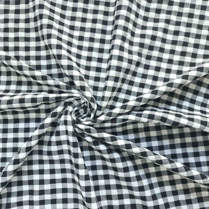 Wide-Leg Gingham Pants