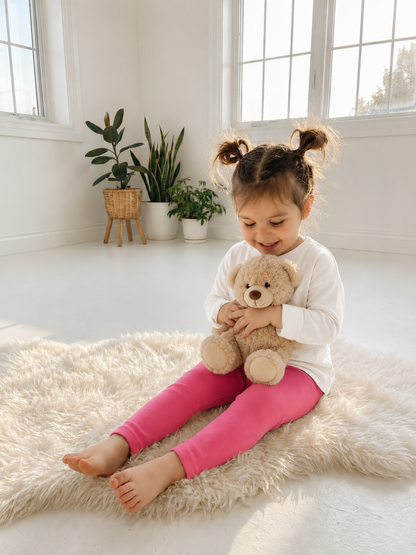 Toddler & Kids - Solid Cotton Leggings