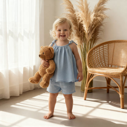 Baby Muslin Two-Piece Set