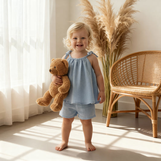 Baby Muslin Two-Piece Set